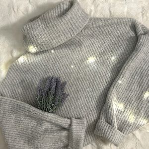Zara Oversized Turtleneck Sweater